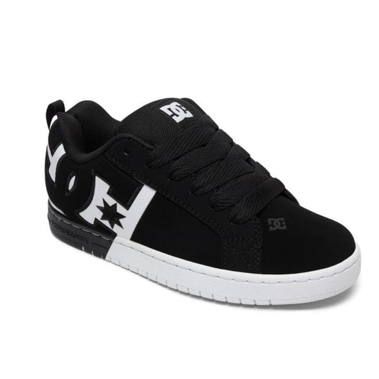 DC Shoes 'Court Graffik SQ' Shoes - Black/White/Black