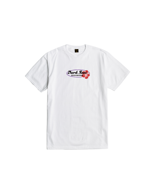 Dark Seas 'Hibiscus' Tee - White