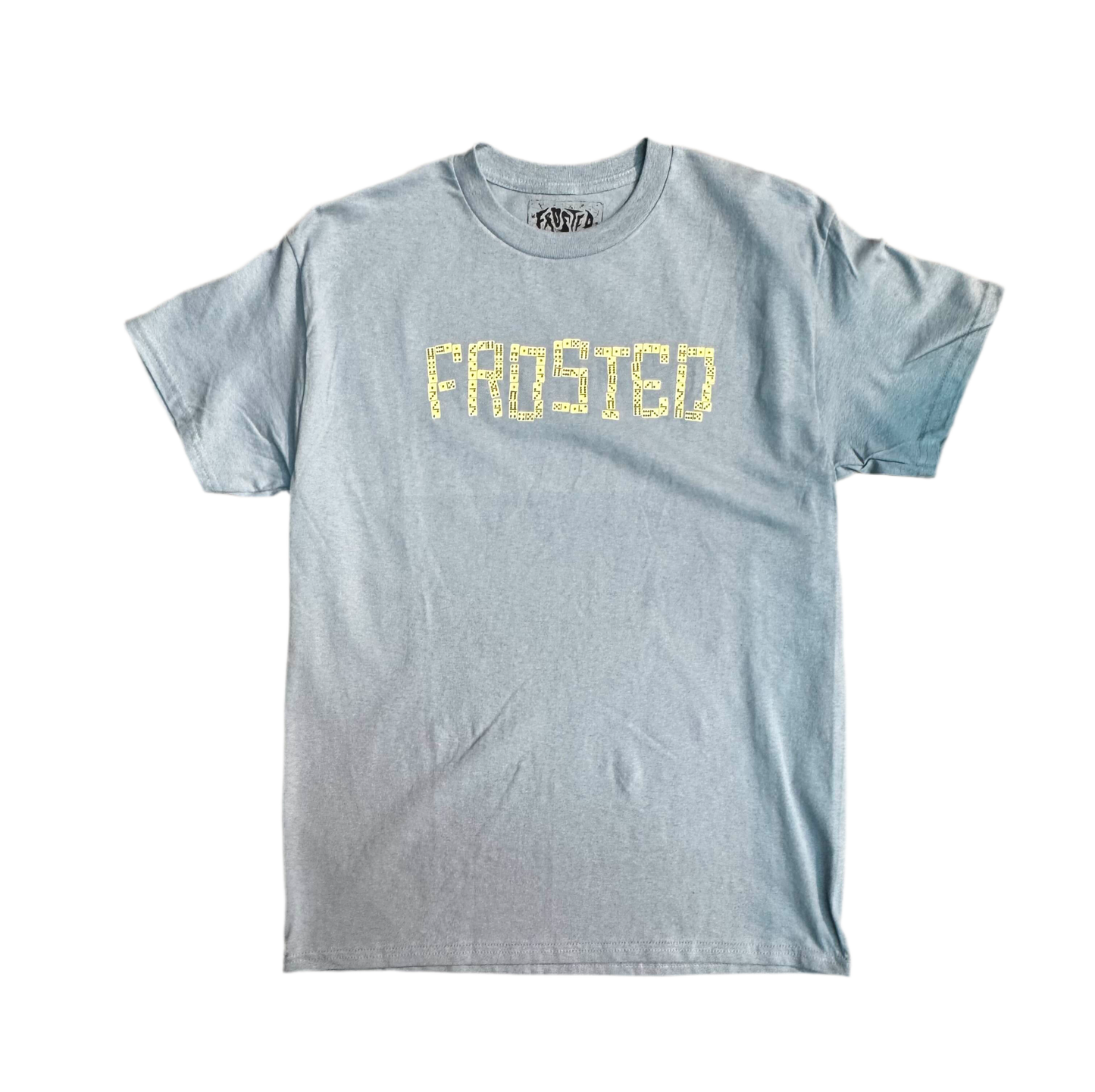 Frosted Skateboards 'Dominos' Tee - State Blue