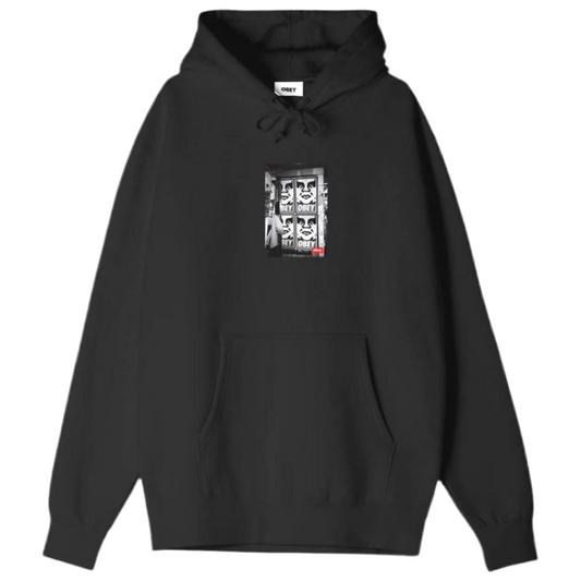 Obey 'Icon Photo' Hoodie - Black