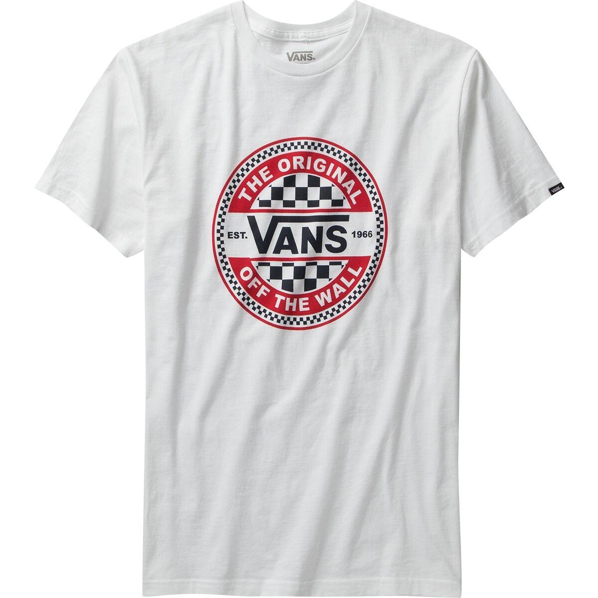 Vans 'Circle Checkerboard' Tee - White