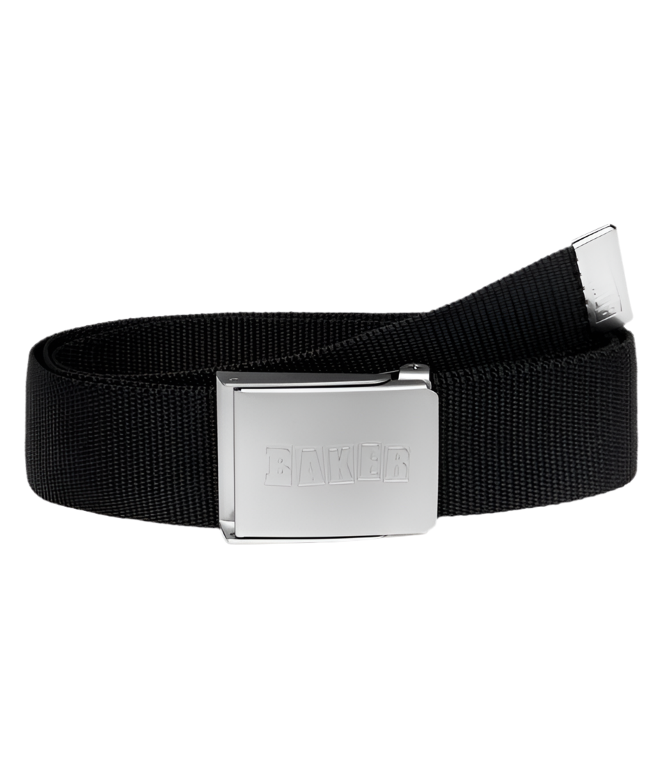 Baker 'Classic Logo' Belt - Black