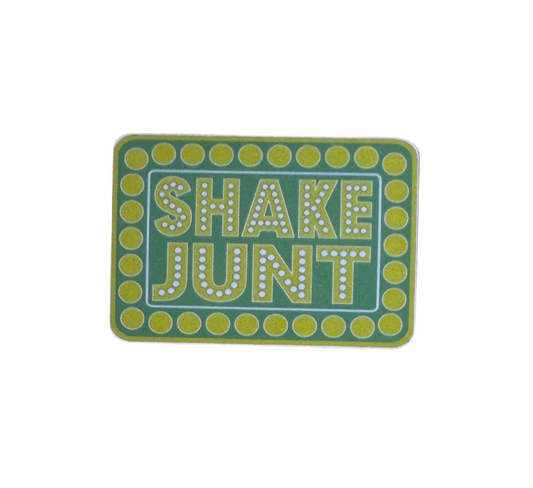 Shake Junt 'OG Logo' Sticker - Light Green