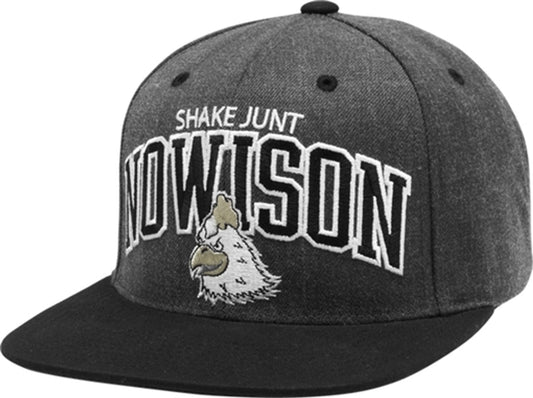 Shake Junt 'Nowison' Snapback Cap - Grey/Black