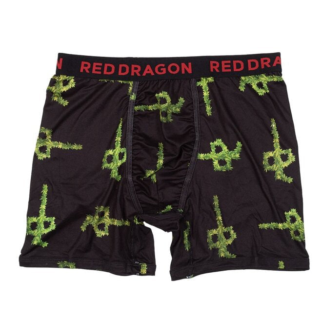 Red Dragon 'Trimming Chung' Boxer - Black