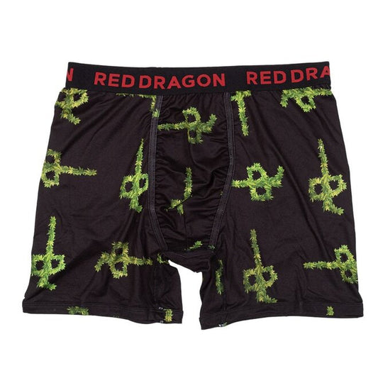 Red Dragon 'Trimming Chung' Boxer - Black