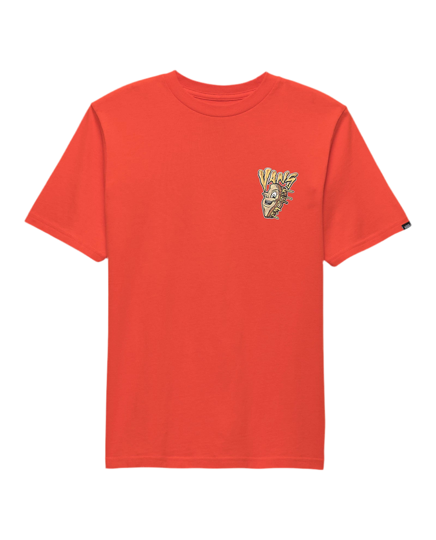 Vans 'Easy Cheesy' Tee - Orange (KIDS)