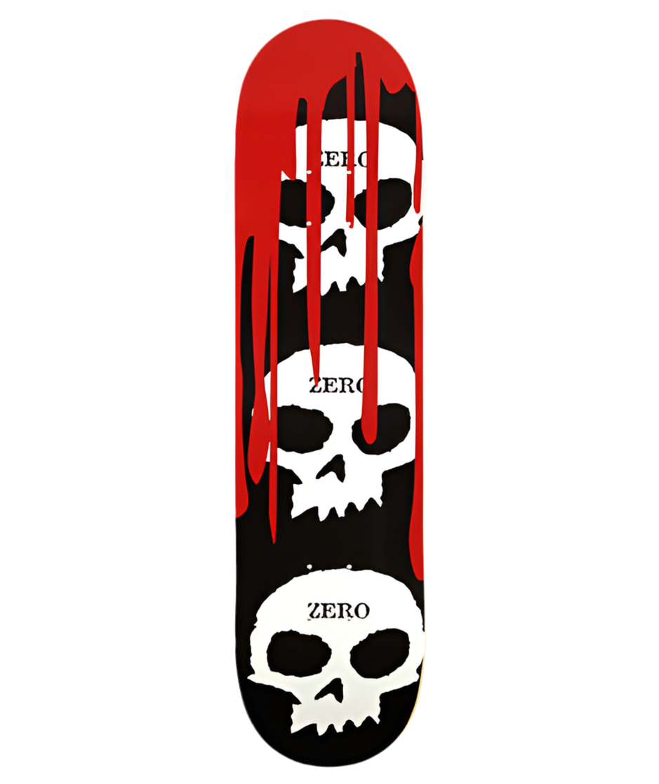 Zero 'Bloody Skull' Deck - Black