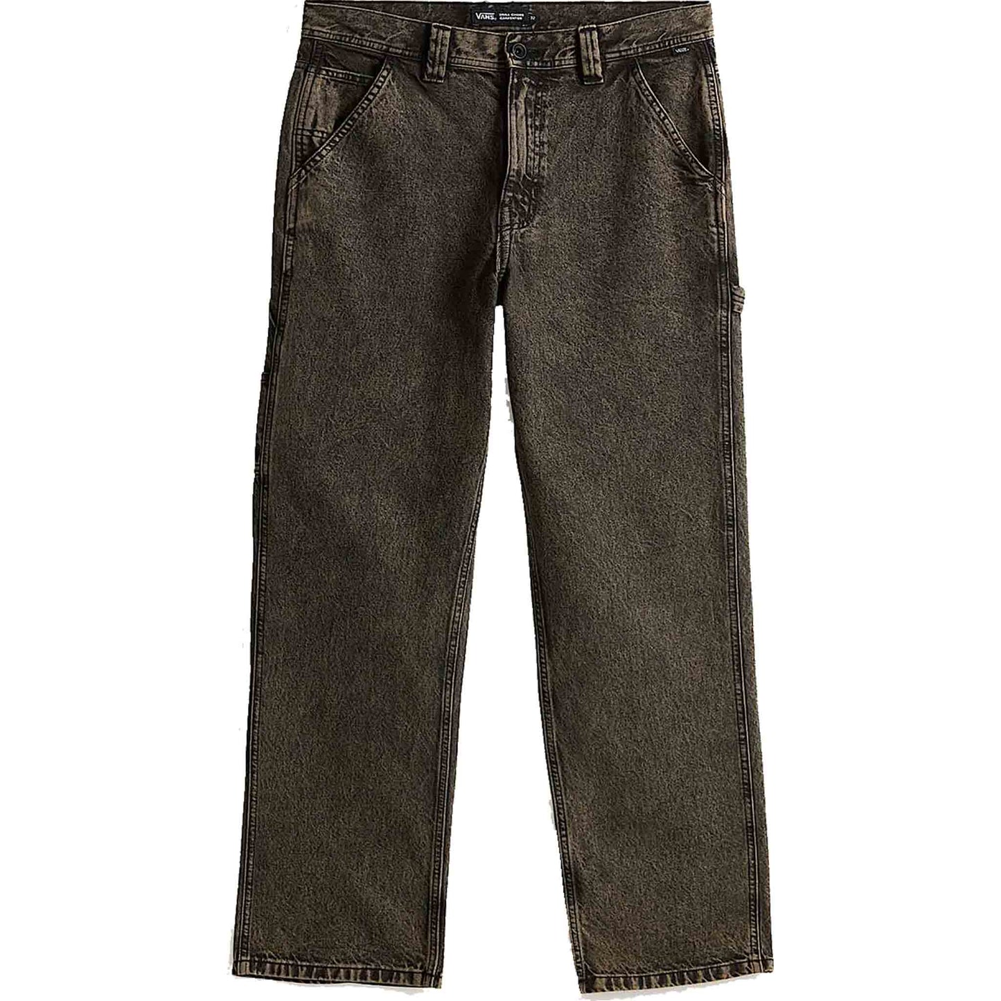 Vans 'Drill Chore Carpenter' Jeans - Acid Wash Bay Leaf