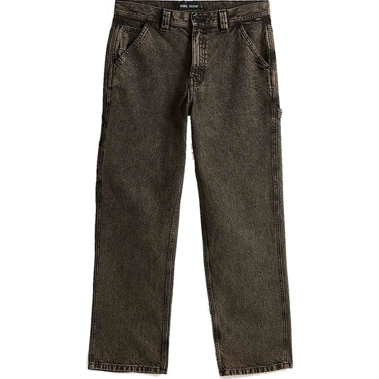 Vans 'Drill Chore Carpenter' Jeans - Acid Wash Bay Leaf