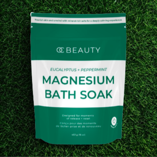 Sels de Bain au Magnésium Eucalyptus + Menthe Poivrée