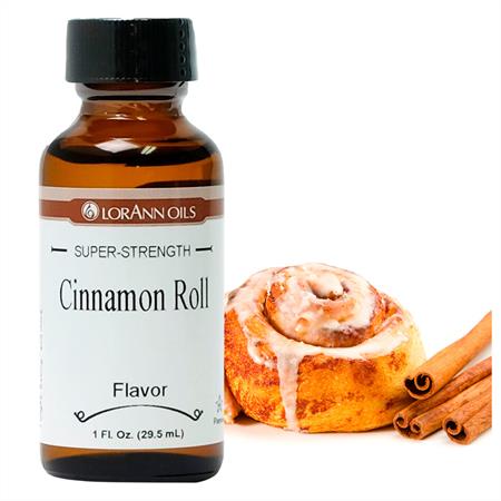 Cinnamon Roll Flavoring - Super Strength Flavor 1 oz., 16 oz., 1 Gallon, 5 Gallons - Ships Free Within Canada on Orders Above CAD $199