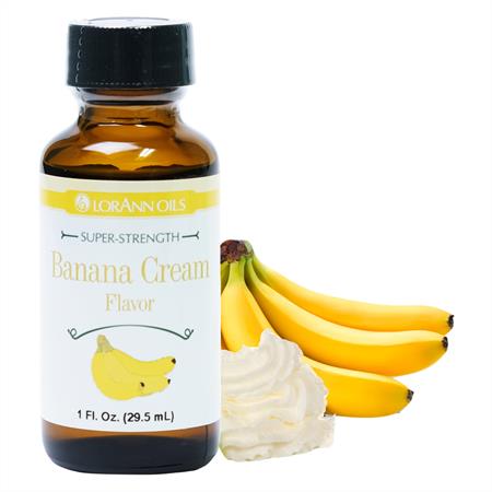 Arôme Crème de Banane – Arôme Super Concentré 1 oz, 16 oz, 1 Gallon, 5 Gallons – Expédition Gratuite au Canada pour les Commandes de plus de 199 CAD