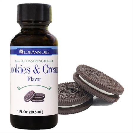 Arôme Biscuits et Crème - Arôme Super Concentré 1 oz, 16 oz, 1 gallon, 5 gallons - Livraison gratuite au Canada pour les commandes de plus de 199 CAD