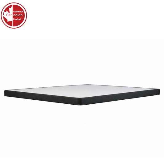 Sommier UltraFlex® Premium en bois massif à profil bas de 2 po – Simple, double, grand lit, très grand lit | Base de matelas robuste de qualité supérieure, aucun assemblage requis, compatible avec tous les types de matelas – Fabriqué au Canada