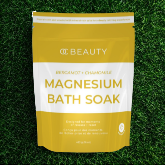 Sels de bain au magnésium Bergamote + Camomille