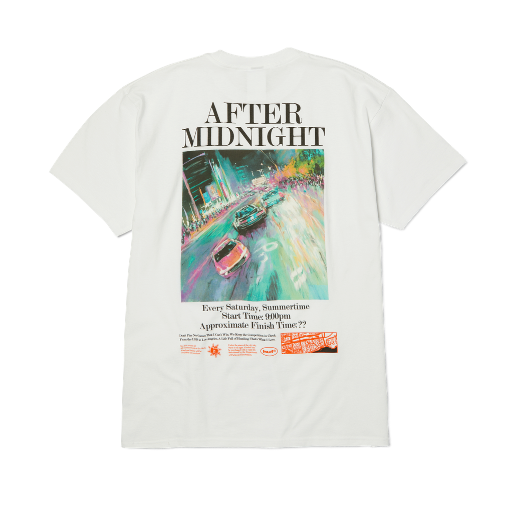 HUF 'After Midnight' Tee - White