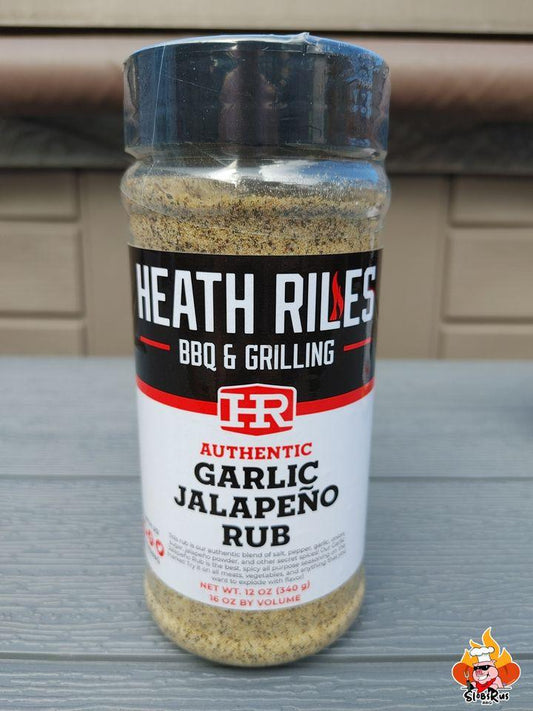 Heath Riles BBQ Authentic Garlic Jalapeño Rub