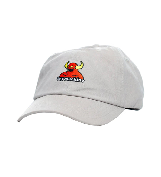 Toy Machine 'Monster' Strapback Cap - Grey