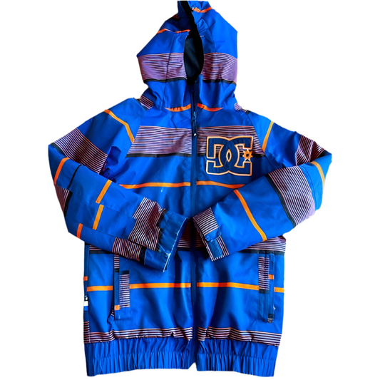 DC Shoes 'Retro' Jacket - Blue/Orange (KIDS)