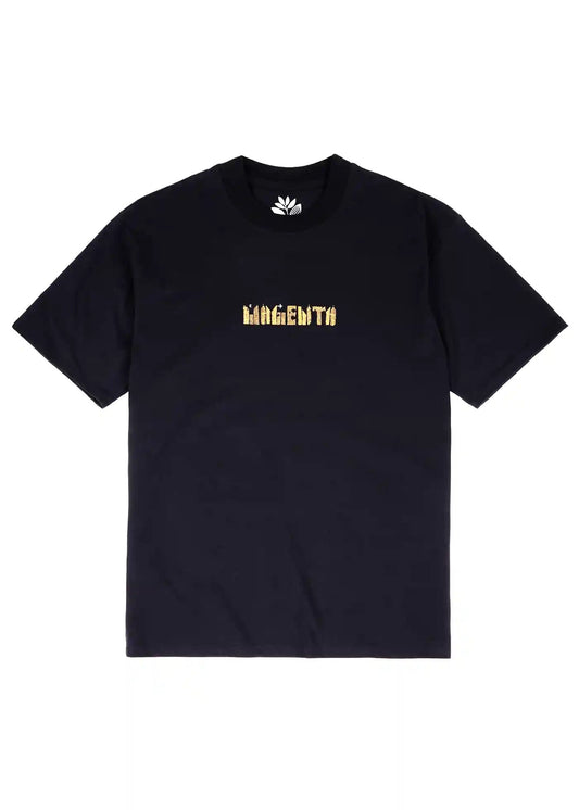 Magenta 'Downtown' Tee - Black