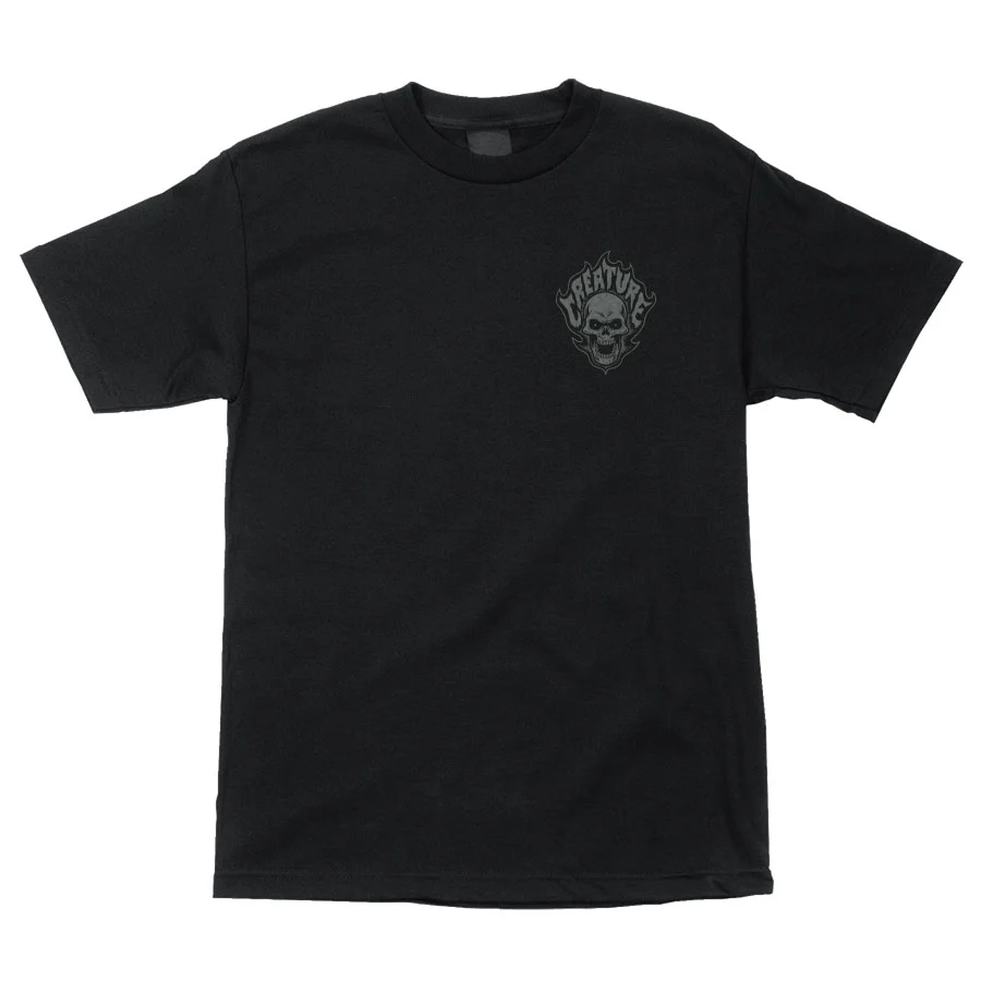 Creature 'Bonehead' Tee - Black