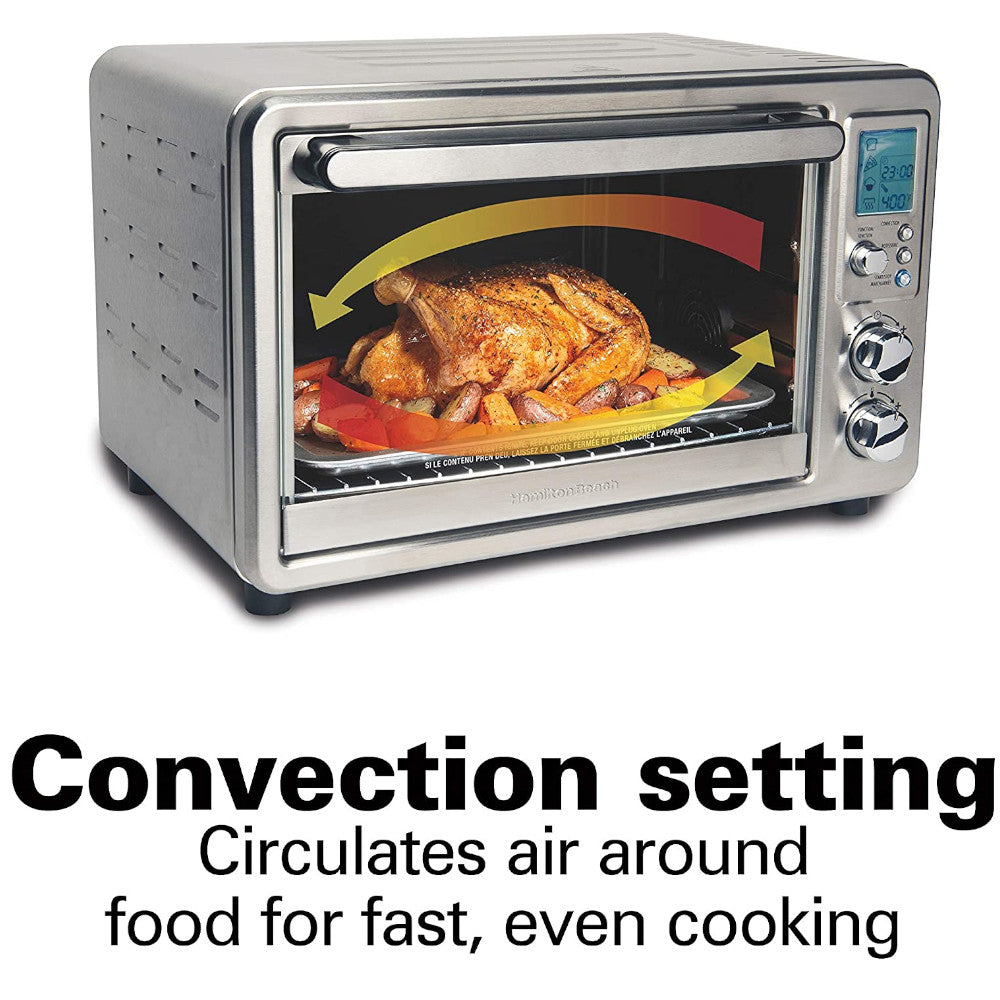 HAMILTON BEACH Surecrisp Digital Air Fry Oven - 31193C