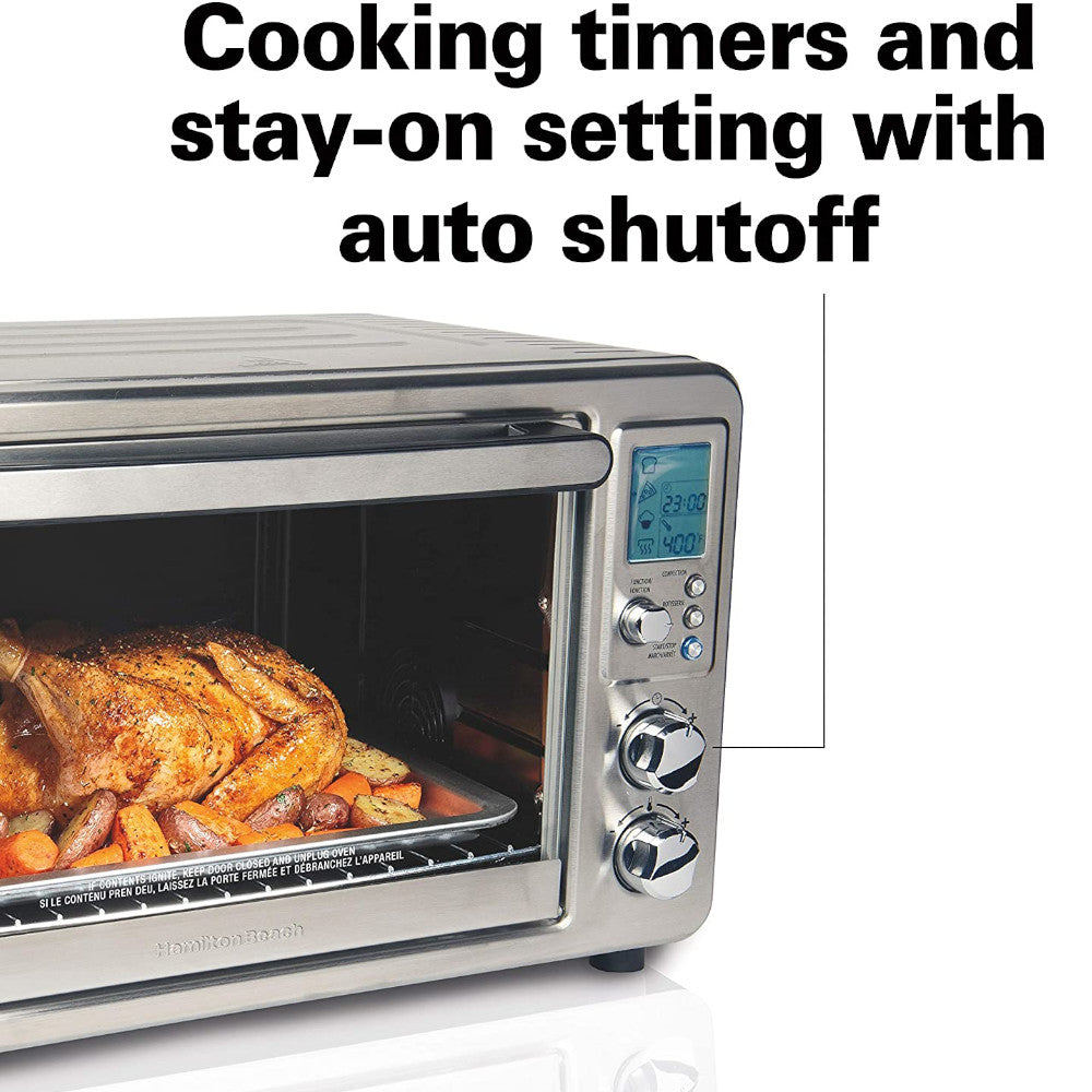 HAMILTON BEACH Surecrisp Digital Air Fry Oven - 31193C