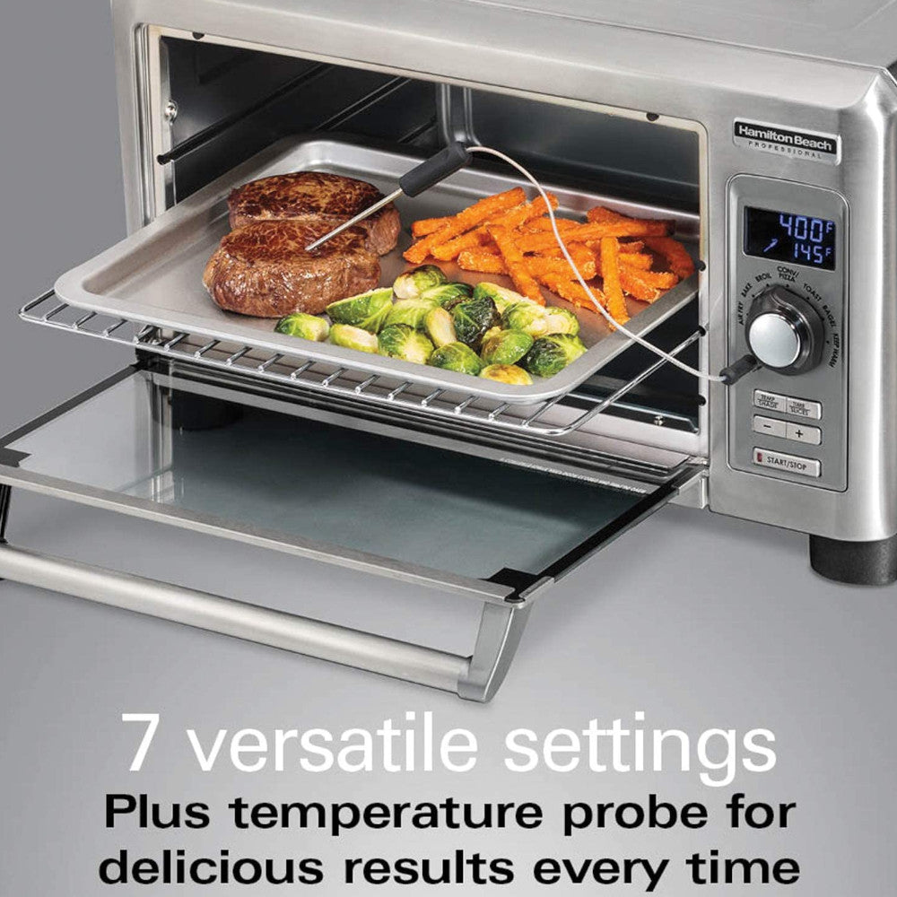 HAMILTON BEACH Professional Sure-Crisp Digital Air Fryer Countertop Toaster Oven - 31243
