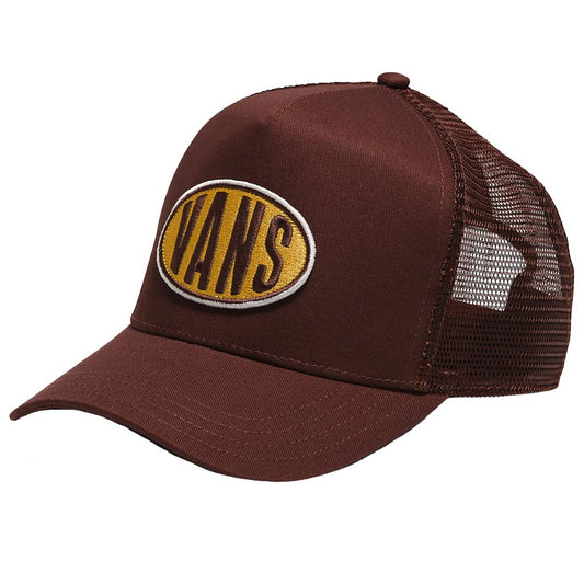 Vans 'Spray on' Trucker Cap - Bitter Chocolate