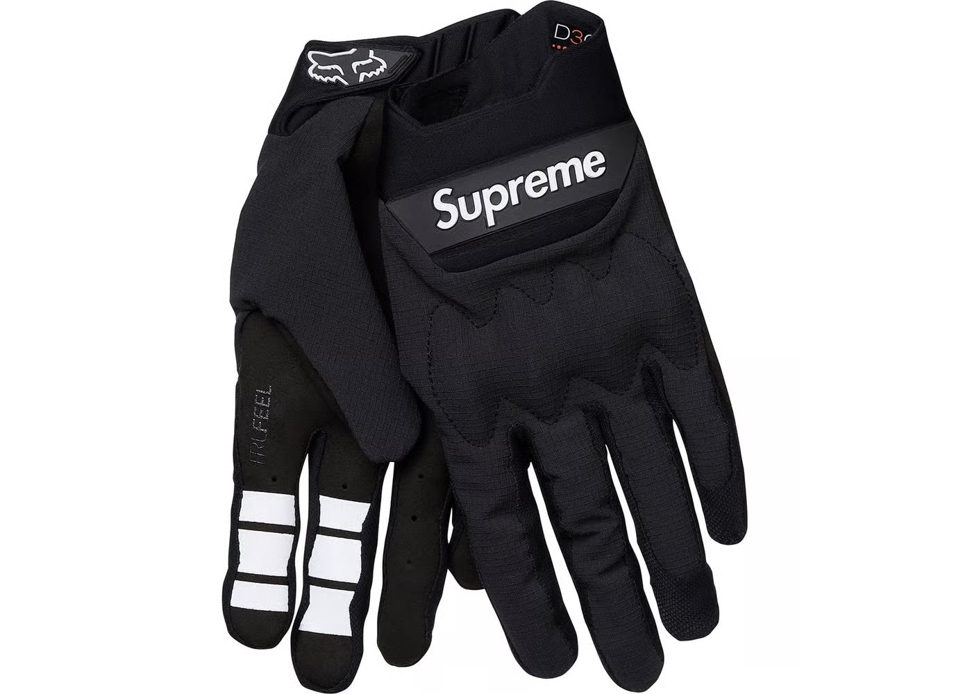 Supreme x Fox Racing Bomber LT Gloves - Black