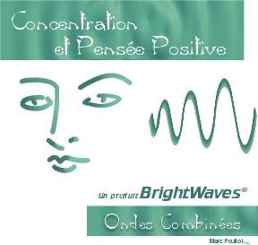 Concentration et Pensée Positive par Ondes Combinées- CD (Used)