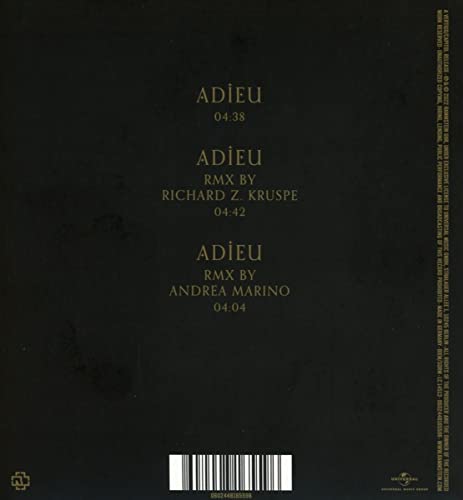 Rammstein / Adieu - CD