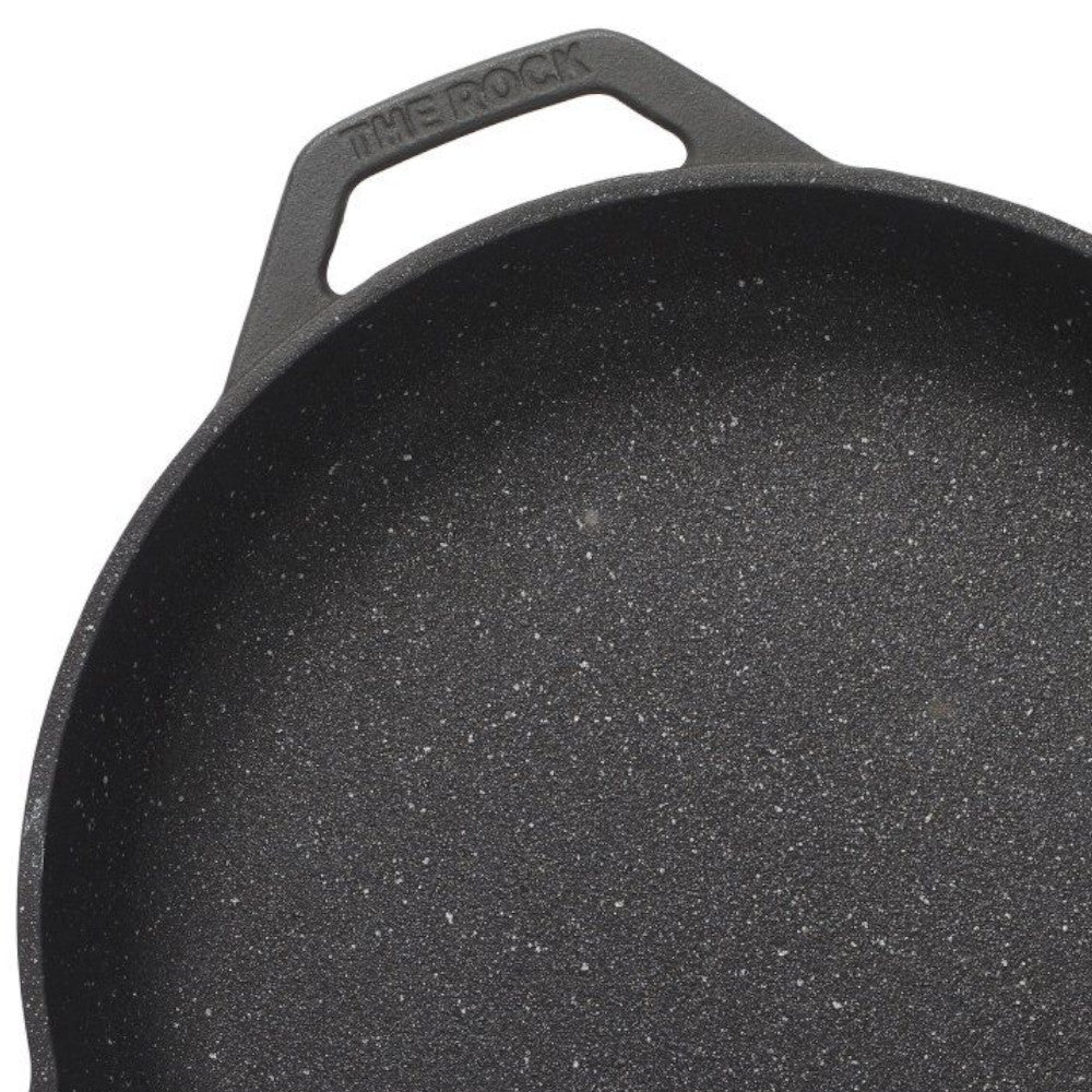 STARFRIT 032223 The Rock Cast Iron 10" (26cm) Skillet