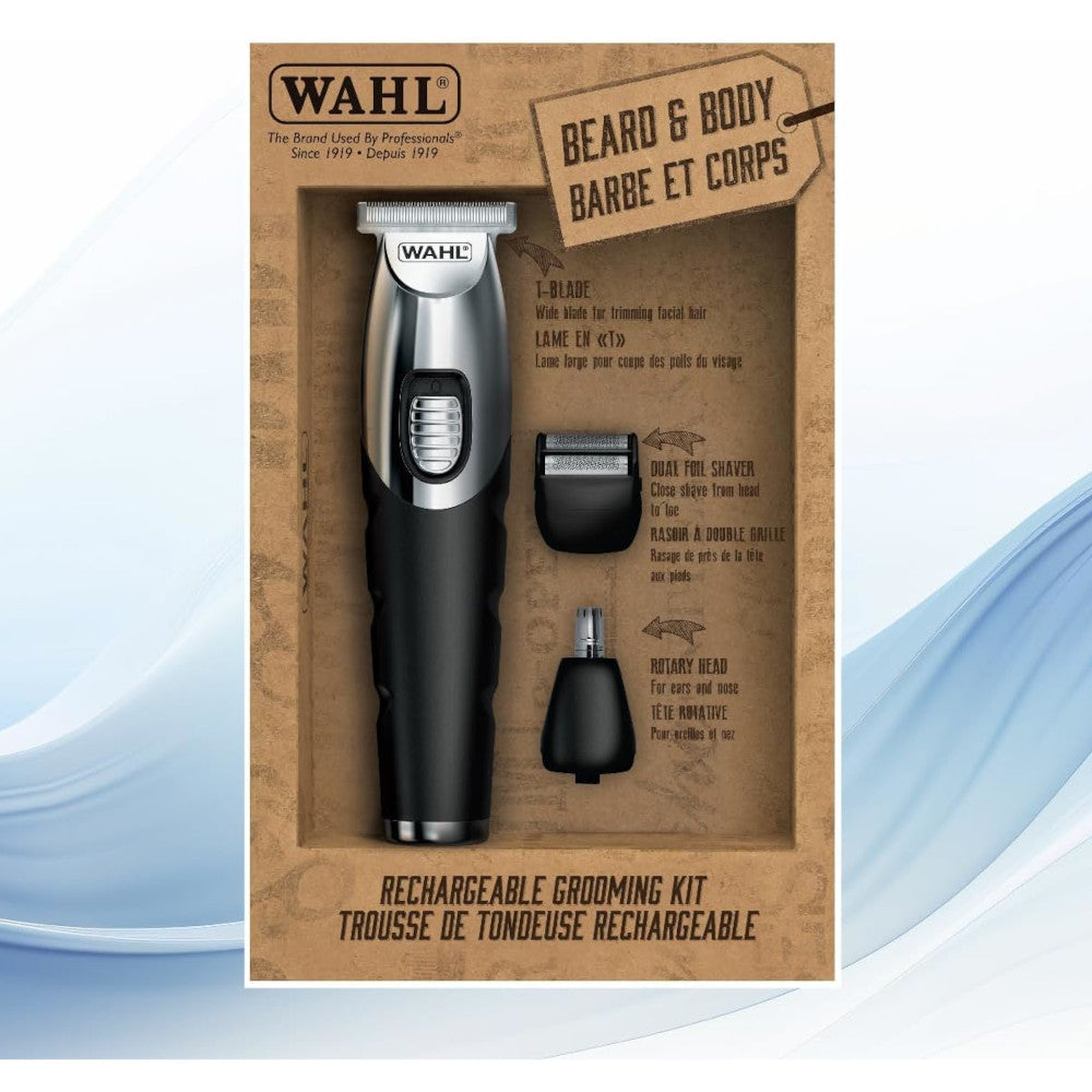 WAHL 3285 Beard & Body Rechargeable Grooming Kit