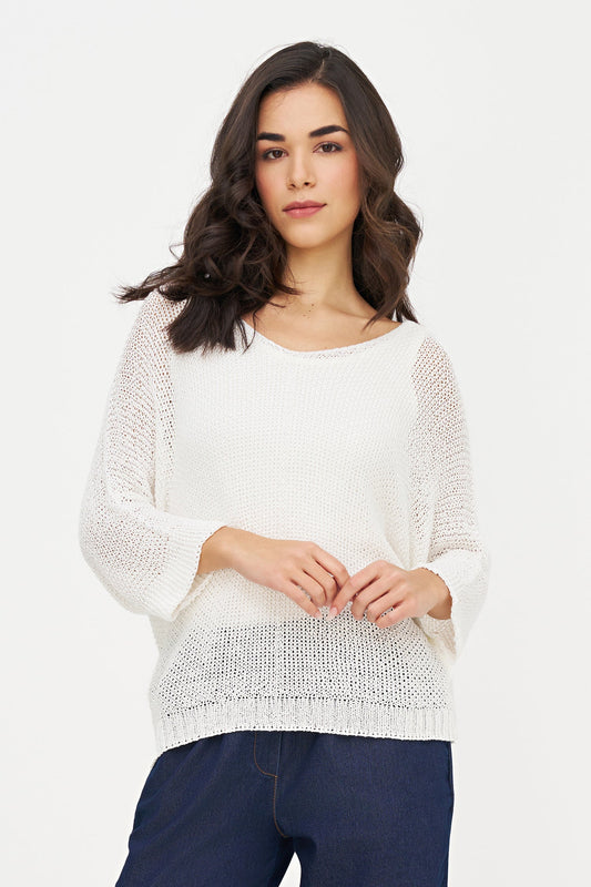 Pull en maille pour femme