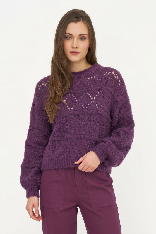 Pull en maille pour femme