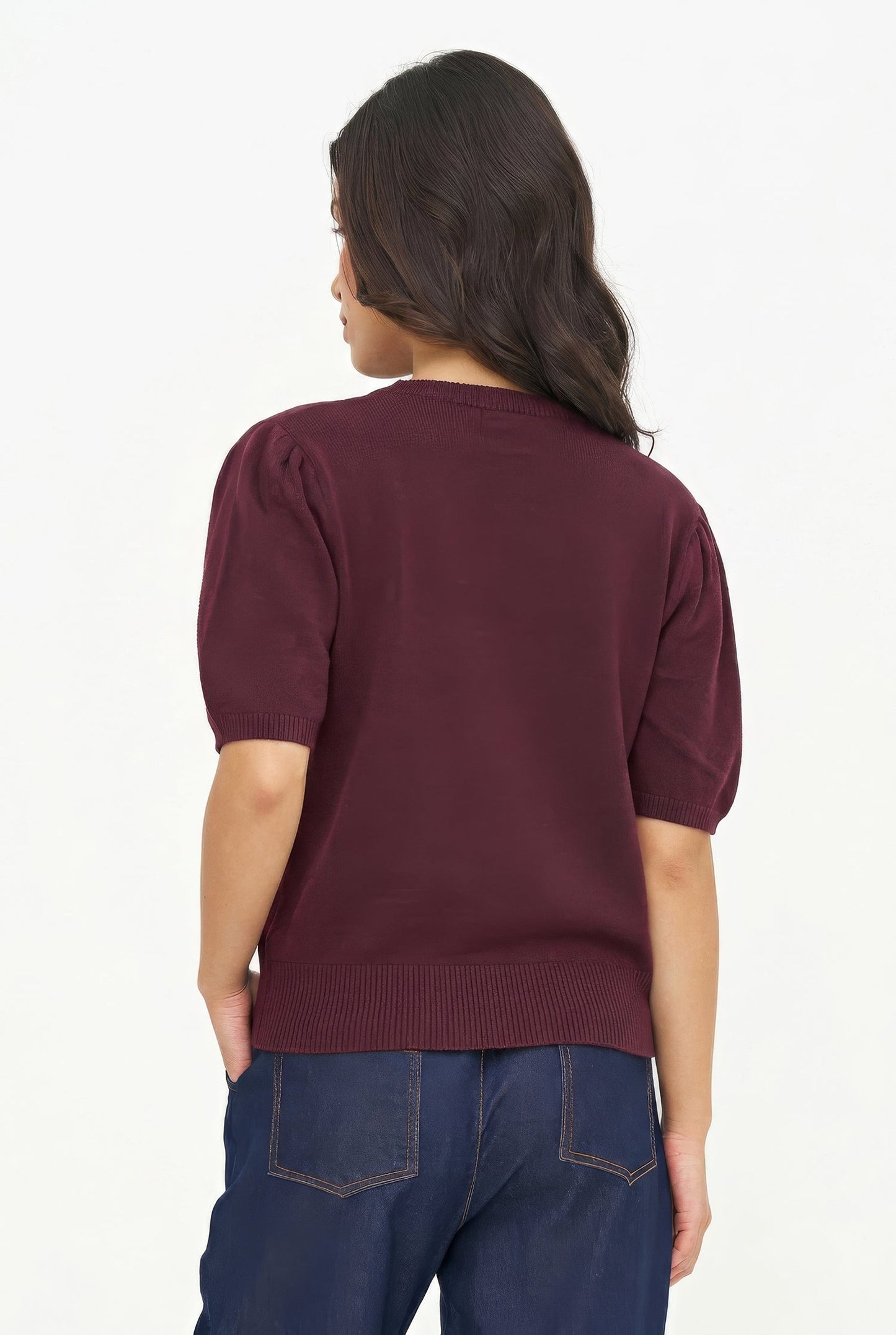 Pull en maille pour femme
