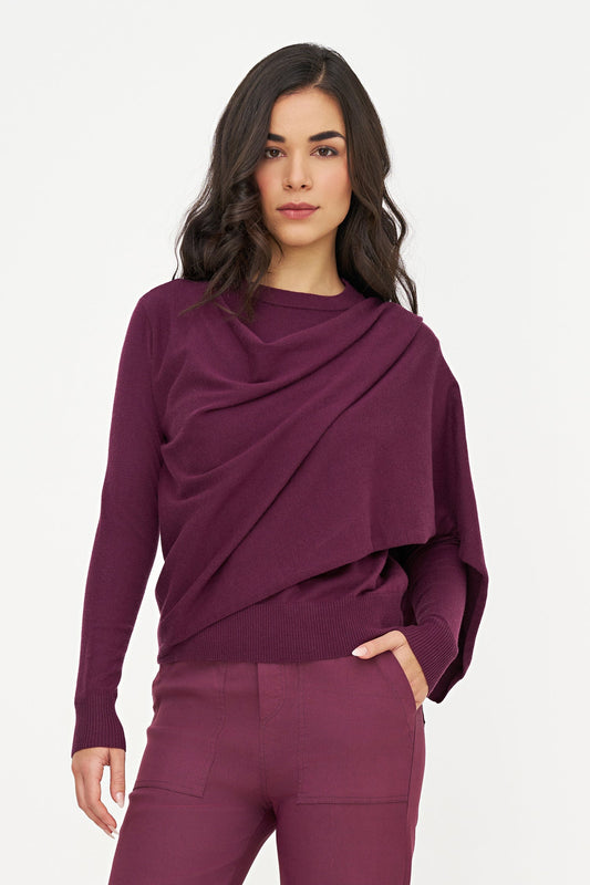 Pull en maille pour femme