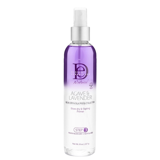 DESIGN ESSENTIALSS AGAVE & LAVENDER BLOW-DRY & HEAT SHIELD