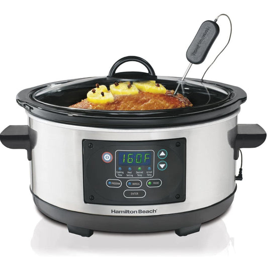 HAMILTON BEACH Set & Forget 5qt Slow Cooker - 33958C
