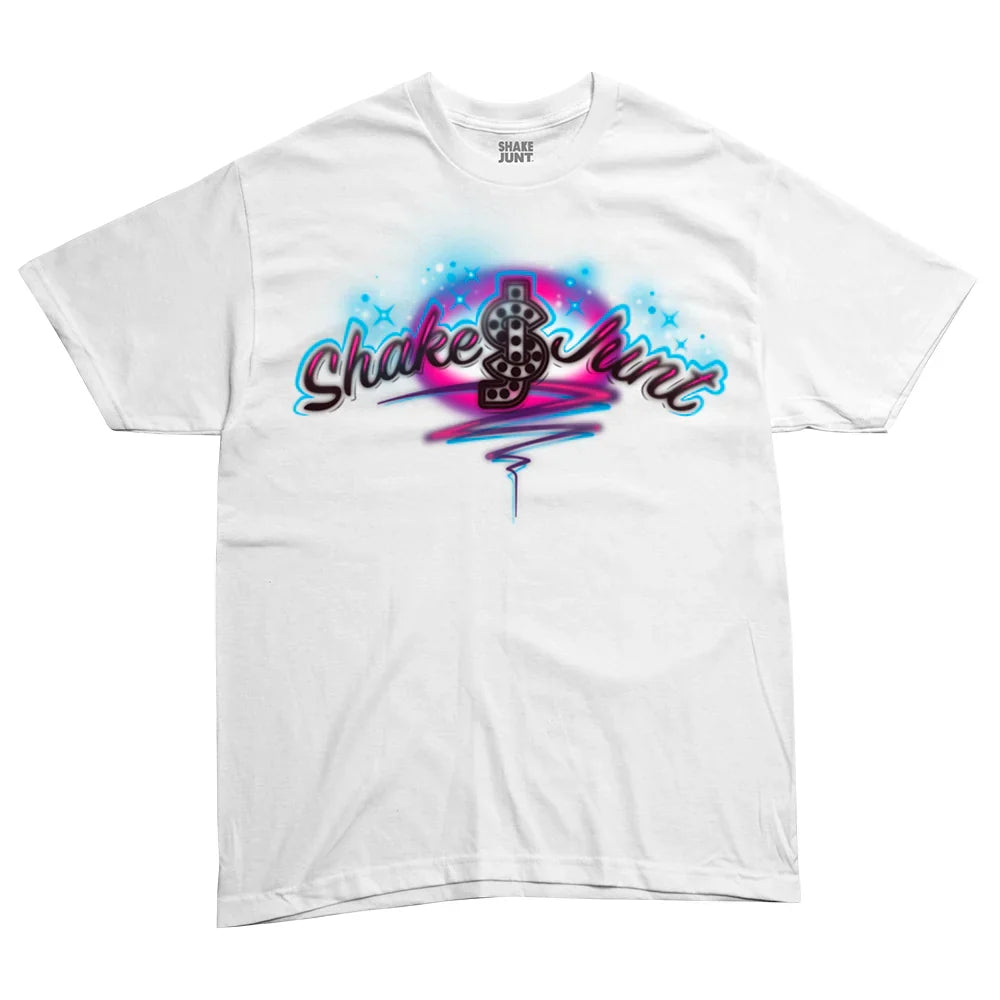 Shake Junt 'Airbrush' Tee - White