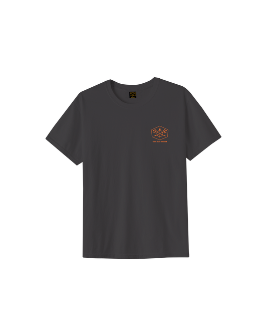Dark Seas 'Solid Oak' Tee - Bristol Black