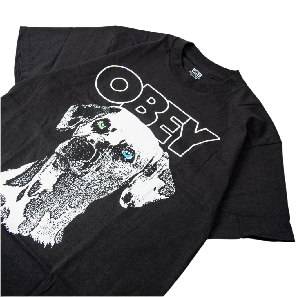 Obey ‘Dalmation' Tee - Black
