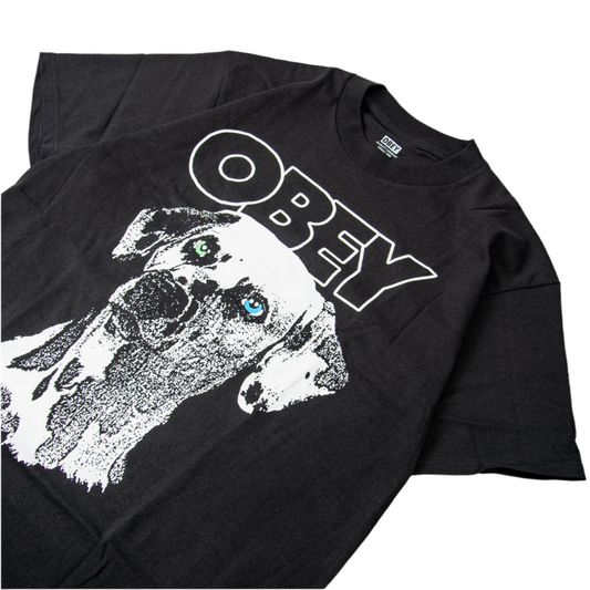 Obey ‘Dalmation' Tee - Black