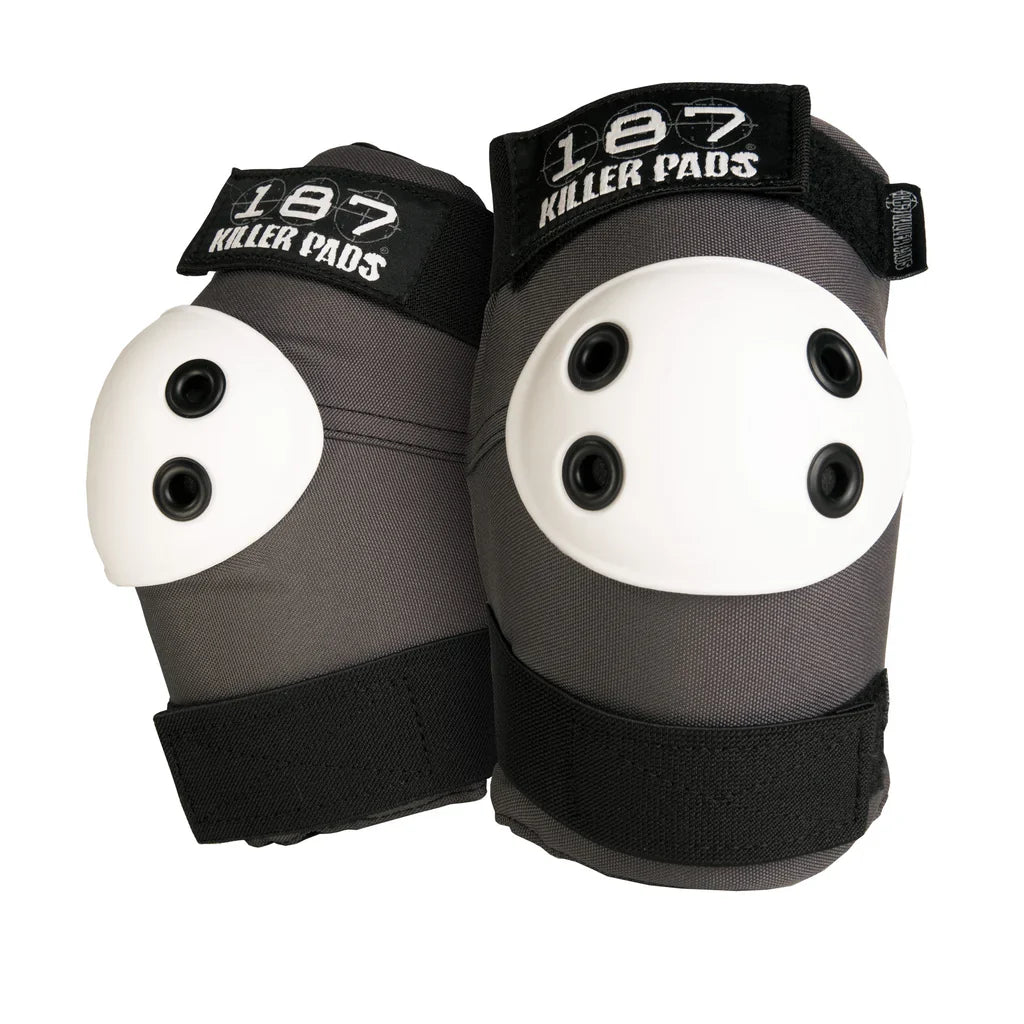 187 Killer Pads Elbow Pads - Grey/White
