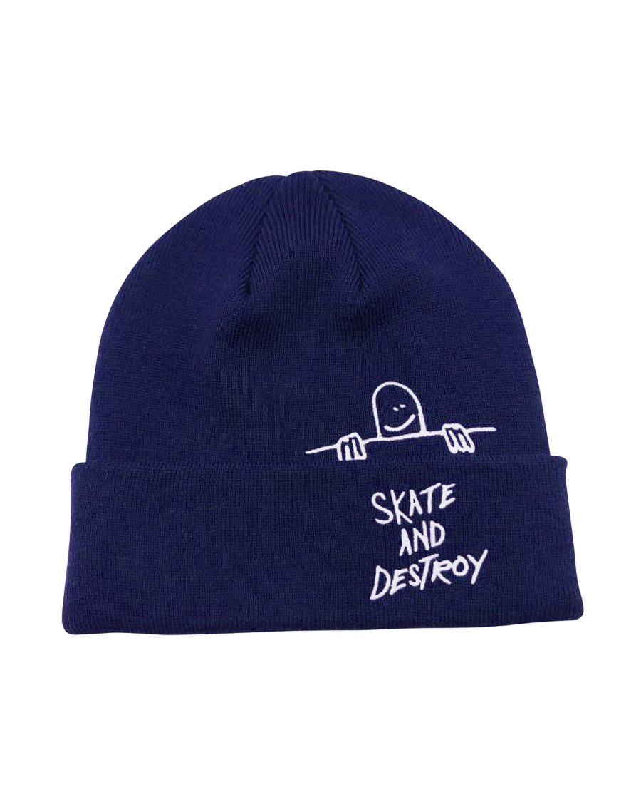 Thrasher x Gonz 'SAD' Beanie - Navy