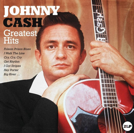 Johnny Cash / Greatest Hits - 2LP coin bumpé