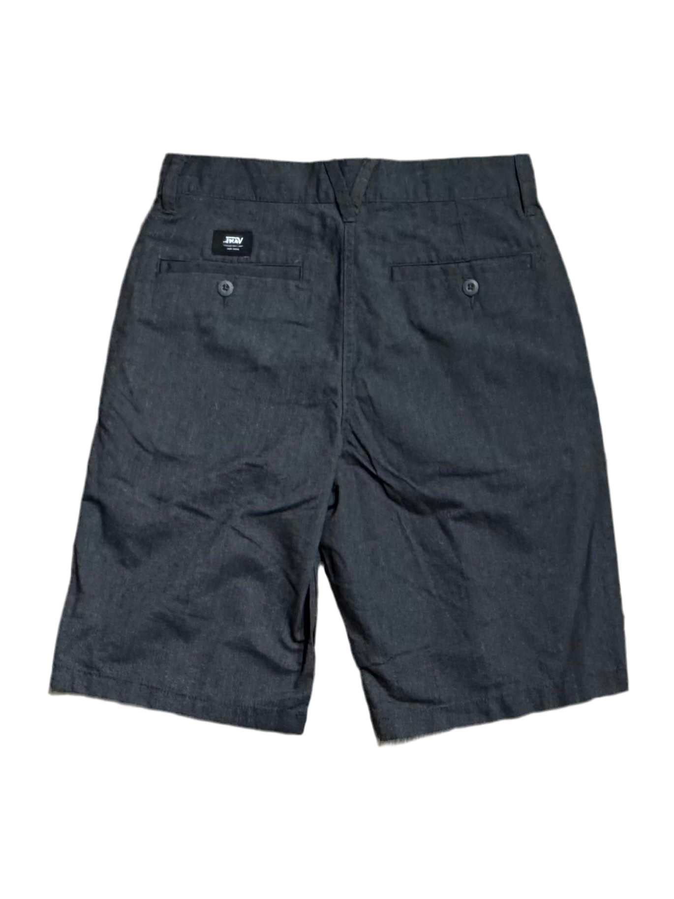 Vans 'Authentic' Chino Shorts - Asphalt Grey