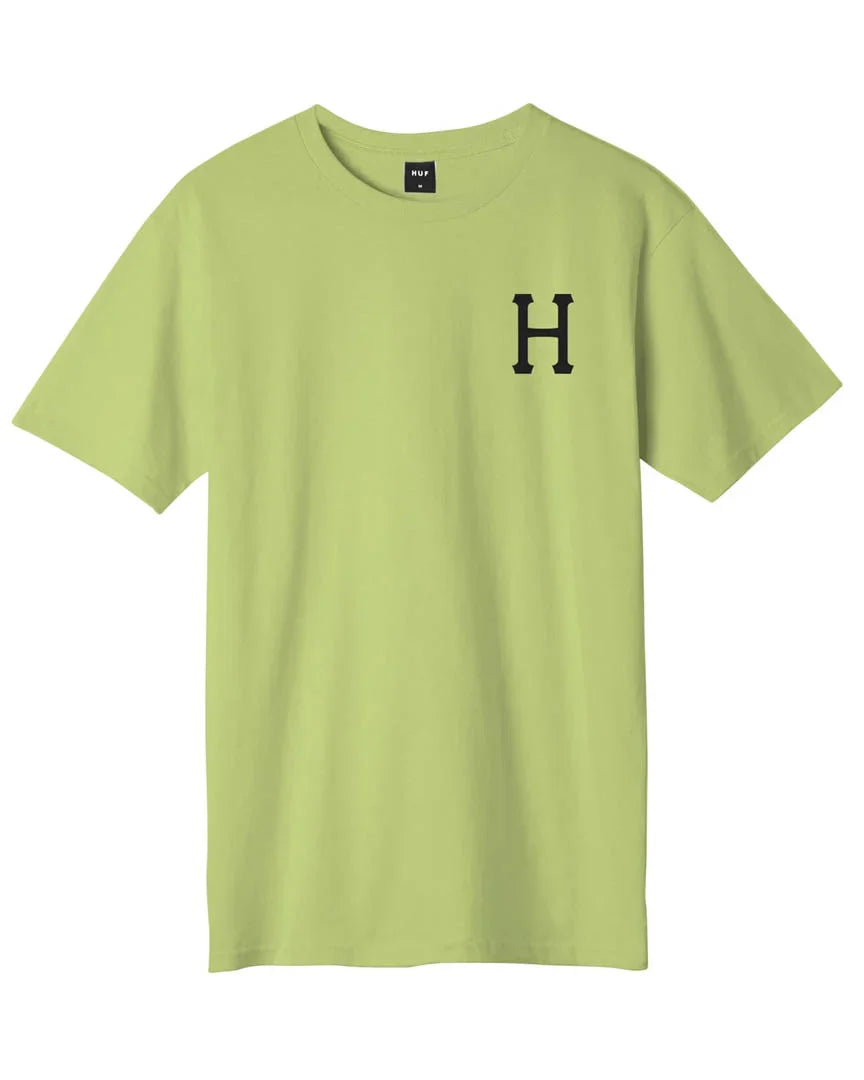 HUF 'Essential Classic H' Tee - Lime